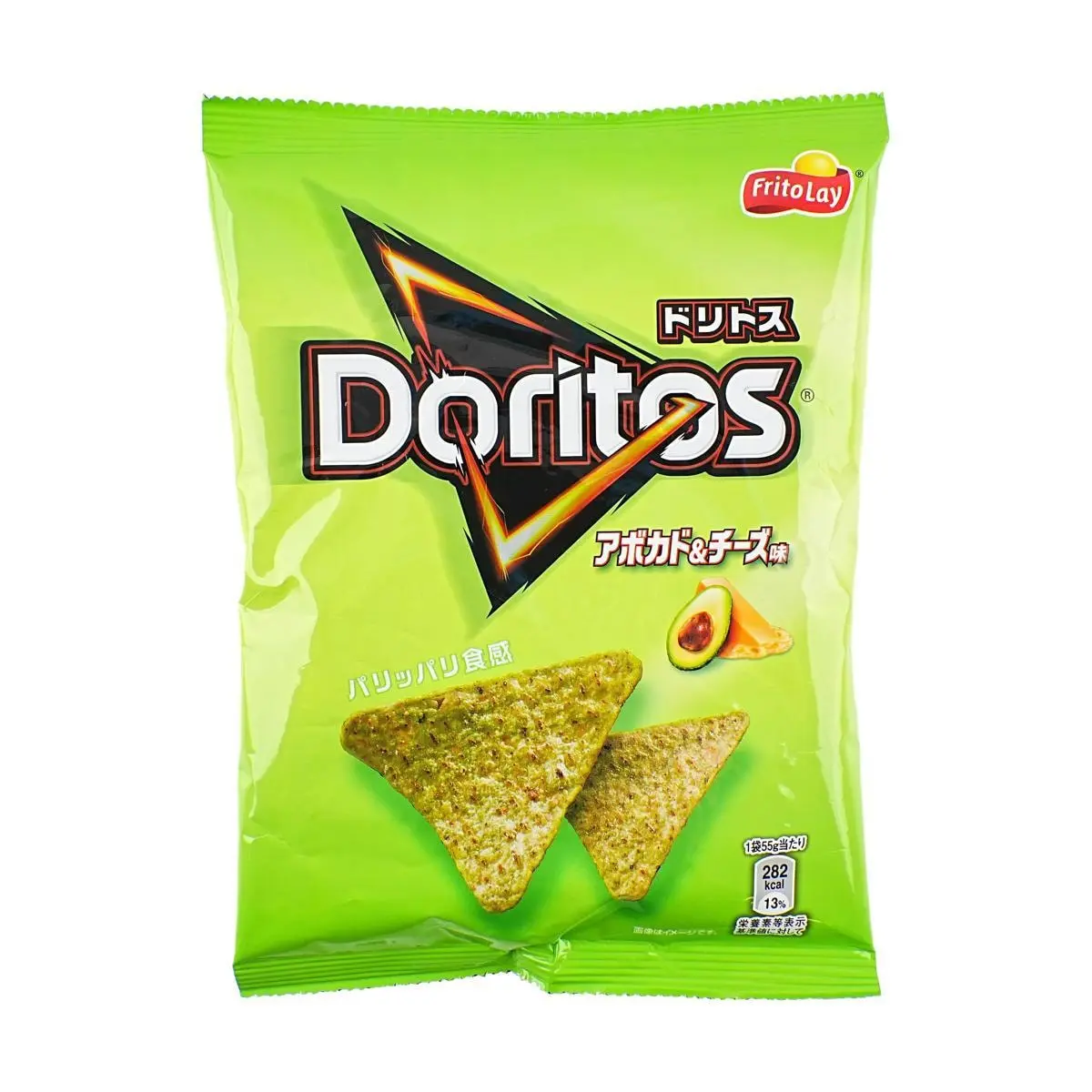 Doritos Japan Avocado Cheese Flavored Tortilla Chips 55g - Crispy Mexican Snack