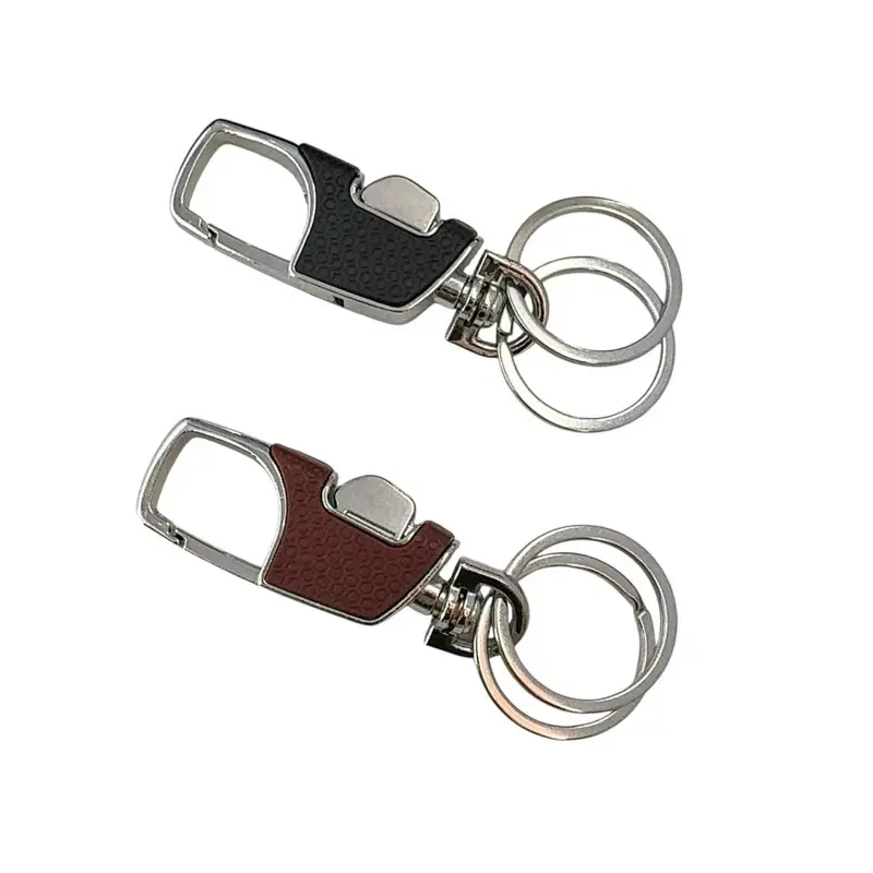 Car Keychain Carabiner Keychain for Men Women Double Key Rings