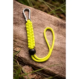 Yellow Paracord Water Bottle Clip – Hands-Free Carry for Everyday Adventures