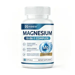 AIDEVI Magnesium 10-In-1 Complex for Sleep, Muscle & Brain Support
