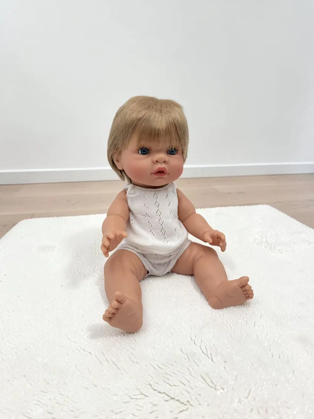 Bebenita 14" Baby Boy Doll - Rhodes | Unscented & Fully Clothed