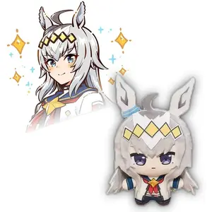 10CM Cute Uma Musume Plush Toys Soft Cartoon Anime Game Character Plushies Merchand Cosplay Peripherals Doll Kids Birthday Gifts