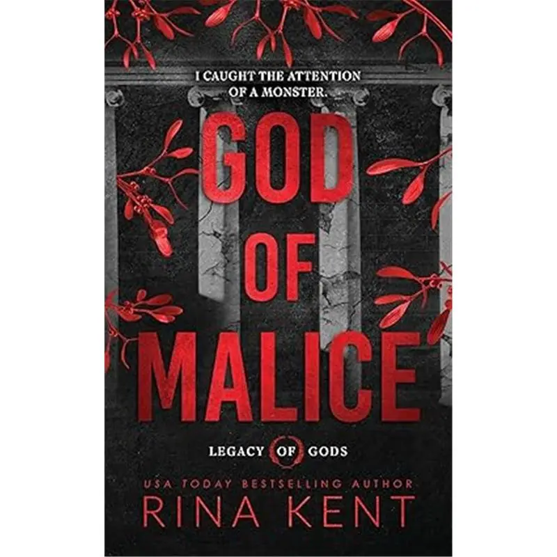 God of Malice (Standard Edition) - Legacy of Gods Series Start, Book 1, Dark Romance English Trade Paperback, Glyndon King, Killian Carson, 5x1.44x8in, 576 Pages