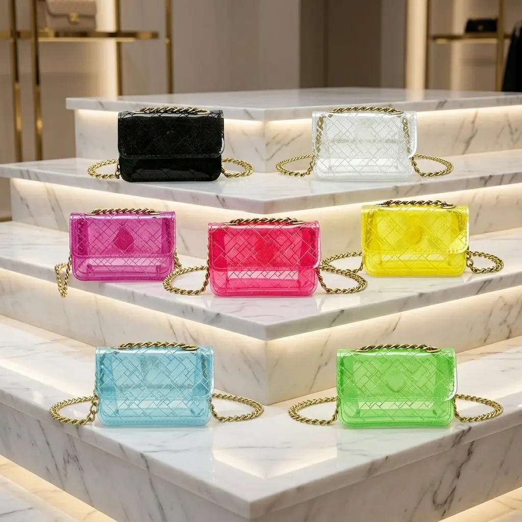 Women's Green Quilted Crossbody Bag - Chain Strap, Buckle Closure, Elegant Quilted Design, Fashionable, Aesthetic Shoulder Handbag, Casual Trendy Purse, Everyday Use, Fashionable Bag, Bags For Everyday, Quilted Purse, Chain Shoulder Bag, Women's Handbag