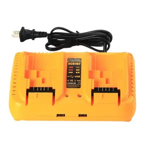 BSLite DCB102 Replacement Charger Station Compatible with Dewalt 12V/20V MAX Batteries Ideal for Dewalt Tool Users