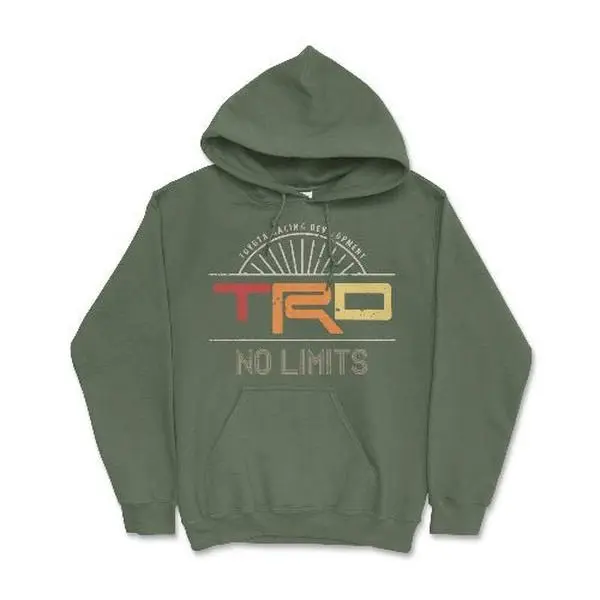 Toyota Racing Development No Limits Hoodie-Official TRD Casual Cotton, Tops, Jersey