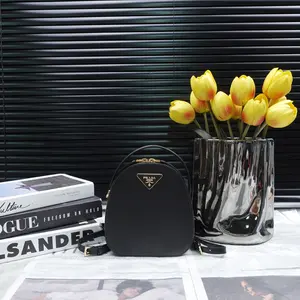 Pre-owned PRADA Calfskin Backpacks Black Backpack T10361917