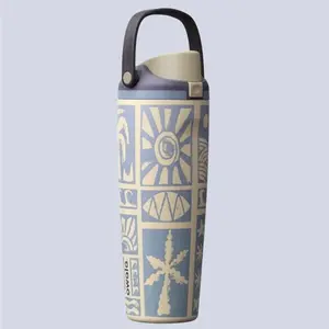 Owala Birthday Bash Vintage Surf /30oz FreeSip Sway Water Bottle Limited Edition