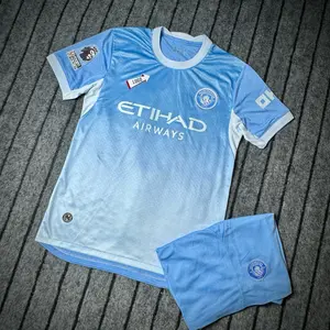 Manchester City Home Football Kit 26/2027, High-Quality Thai Polyester Fabric.