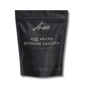 Anea Egg White Protein Isolate - Unflavored, 30g Protein, Fat-Free, 5.9g BCAA, Complete Amino Acid Profile, Dairy-Free, Gluten-Free, Neutral Flavor for Shakes & Recipes, Made in GMP Facility