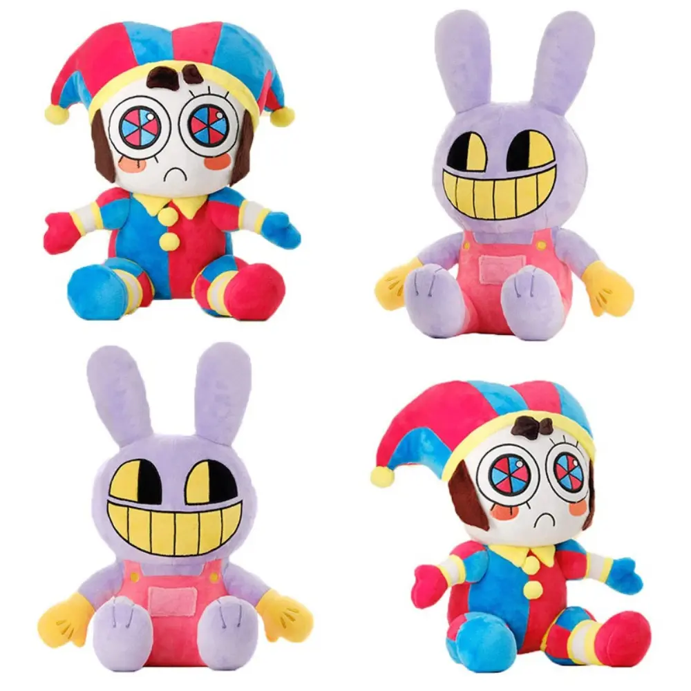 The Amazing Digital Circus Plush,10" Jax Plushies Toy Gift, Cute Stuffed Figure Doll for Kids and Adults, Birthday Halloween Christmas Choice for Boys Girls
