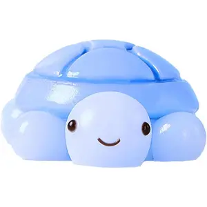 Cute Animals Taba Squishy Toys for Kids & Adults – Kawaii Stress Relief Fidget Sensory Toys, Soft Silicone Squeeze Gifts for Children, Teens, and Adults (Blue Turtle)