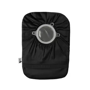 Black Elastic Ostomy, Colostomy, Ileostomy Bag Cover