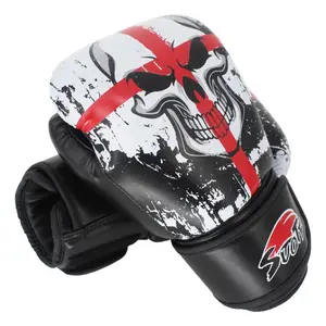 Full-Finger Skull Pattern Boxing Gloves, Muay Thai, Mixed Martial Arts, Kickboxing Training Gloves, Unisex Sandbag Gloves, Ufc Gloves