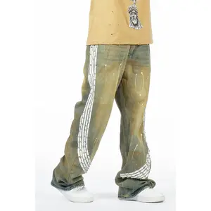 Zayven Tint Blue Baggy Fit Jean