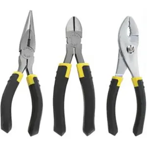 STANLEY 84-056 3-Piece Bi-Material Pliers Set