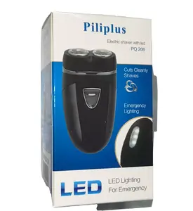 KEMIE Piliplus PQ 206 Electric Shaver + LED Portable Razor Clippers Hair Clipper Comfort