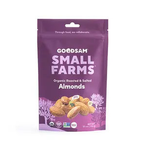 Organic Almonds, Roasted & Salted – Bundle (2, 4, or 6-Pack)