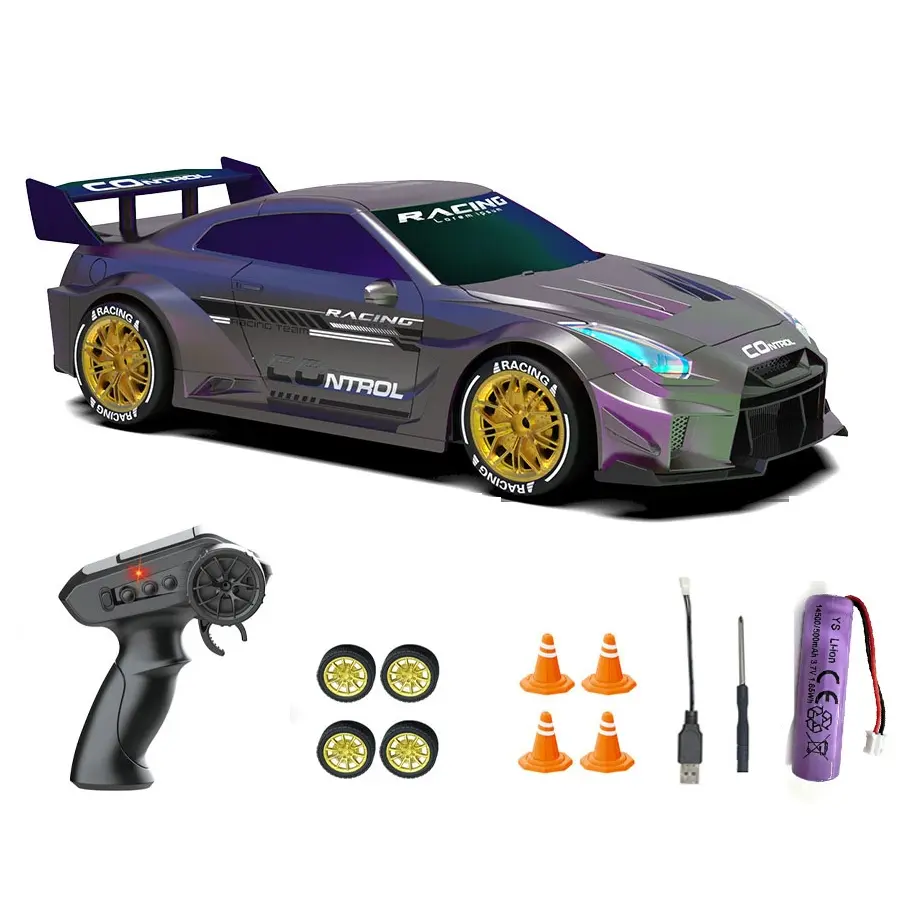 Remote Control Drift Car Rc Drift Car Rechargeable Toys for Boys Girls Vehicle Racing Hobby with Headlight Rc Cars Christmas Birthday Gifts for Kids