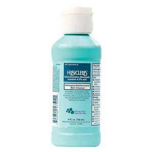 Hibiclens – Antimicrobial and Antiseptic Soap and Skin Cleanser – 4 oz – for Home and Hospital – 4% CHG