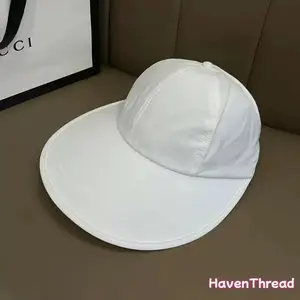 2026 Edition Sun Protection Hats - Female Adults' Wide-Brimmed Outdoor Cap, Quick-Drying Duckbill Cap, Ponytail-Friendly Open-Top Sun Visor