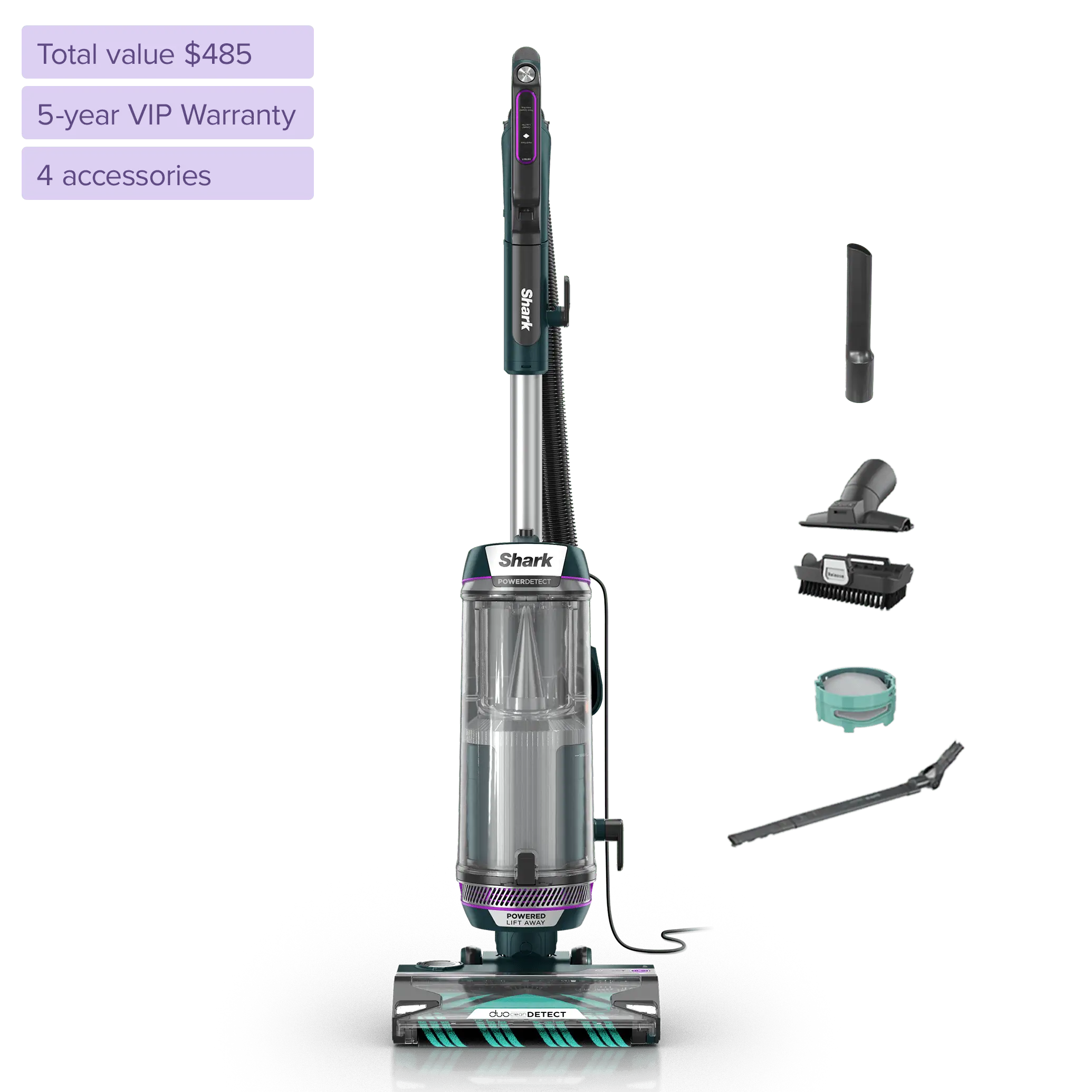 Shark® POWERDETECT™ Upright Vacuum