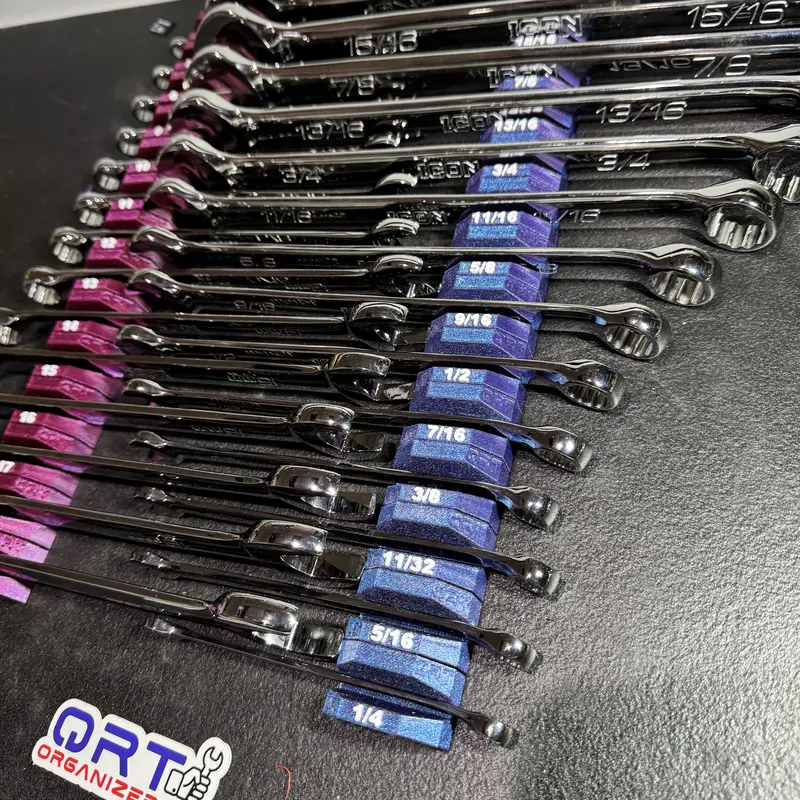 QRT Drawer Series Vertical Modular Magnetic Wrench Organizers