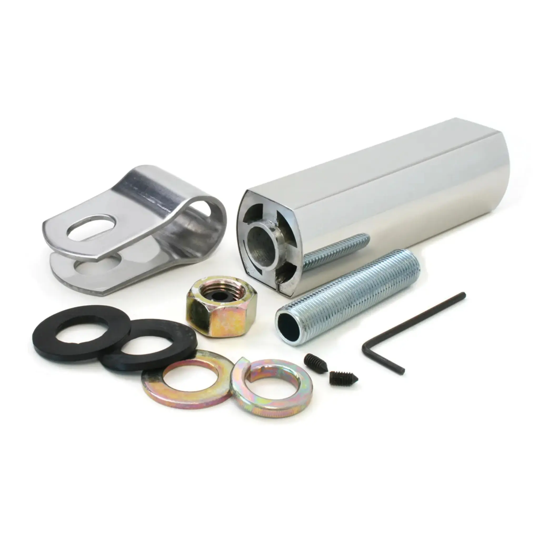 Grand General Pedestal Light Extension Kit with Mirror Clip, Compatible with Boat, Truck, Trailer, RV, Bus