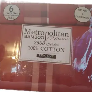 New Sheet King Size 100% Cotton - Soft and Cozy for a Comfortable Sleep