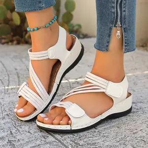 Women's Fashion Casual Slippers, Women's Fashion Casual Slippers, Beach Wedge Sandals, Women Sumer Shoes. Beach Wedge Sandals,Sporty Breathable & Versatile, Comfortable for Daily Commute & Leisure, Women Shoes