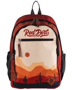 Red Dirt Hat Unisex Desert Print Backpack - 2510289553