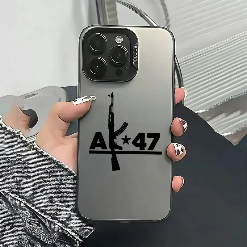 Tactical Military Phone Case – Modern Combat Graphic Design | Frosted Shockproof Protective Cover | Compatible With iPhone 11–17