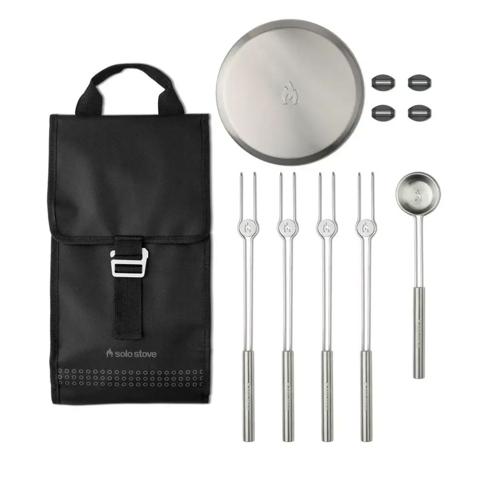 Solo Stove 10 pc Mesa XL Tabletop Firepit Tool Kit Stainless Steel Finish Solo Stove 10 pc Mesa XL Tabletop Firepit Tool Kit Stainless Steel Finish