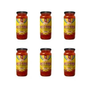 6 pack Gourmet Birria Mix | Instabirria 16 fl oz glass jar to make birria | Birria adobo mix for 6 lbs of meat each | Simple just add meat and water