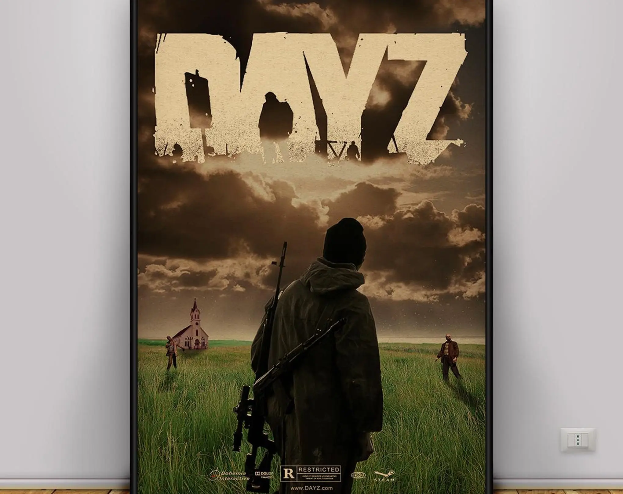 Dayz Game Poster , Wall Art , Wall Prints , Home Decor , Kraft Paper Print , Gift Poster , Game Poster 45775 47