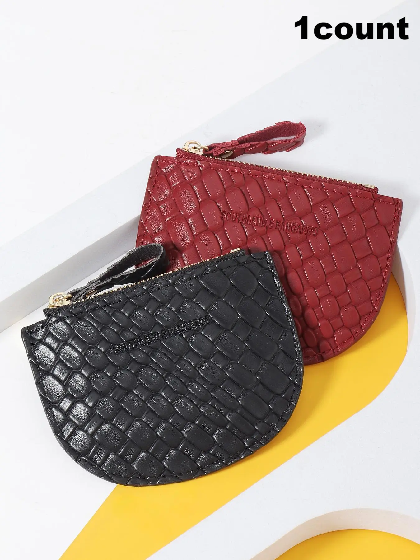 Women's Minimalist Solid Color Short Wallet, Fashionable Coin Purse, Versatile Small Storage Bag for Keys & Cash