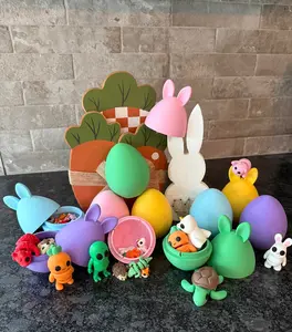 Surprise Pocket Friend Flexis in Easter Egg Container