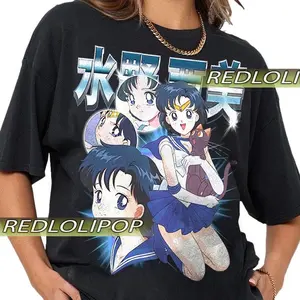 Sailor Saturn Sailor Moon Tee ? Classic 90s Anime Shirt ? Manga Magical Girl Graphic Top Retro Shirt, Gift For Woman and Man Unisex T-Shirt