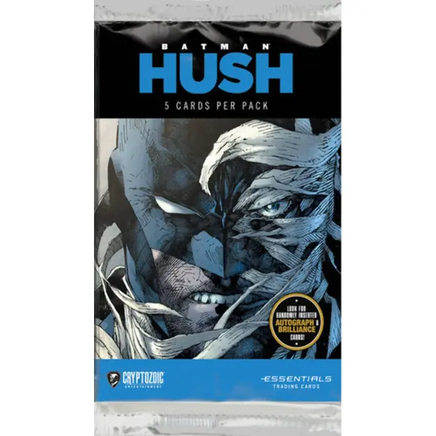 2024 Cryptozoic Batman: Hush Essentials Hobby Pack (5 Cards), Autographed Cards, Hobby Trading Cards