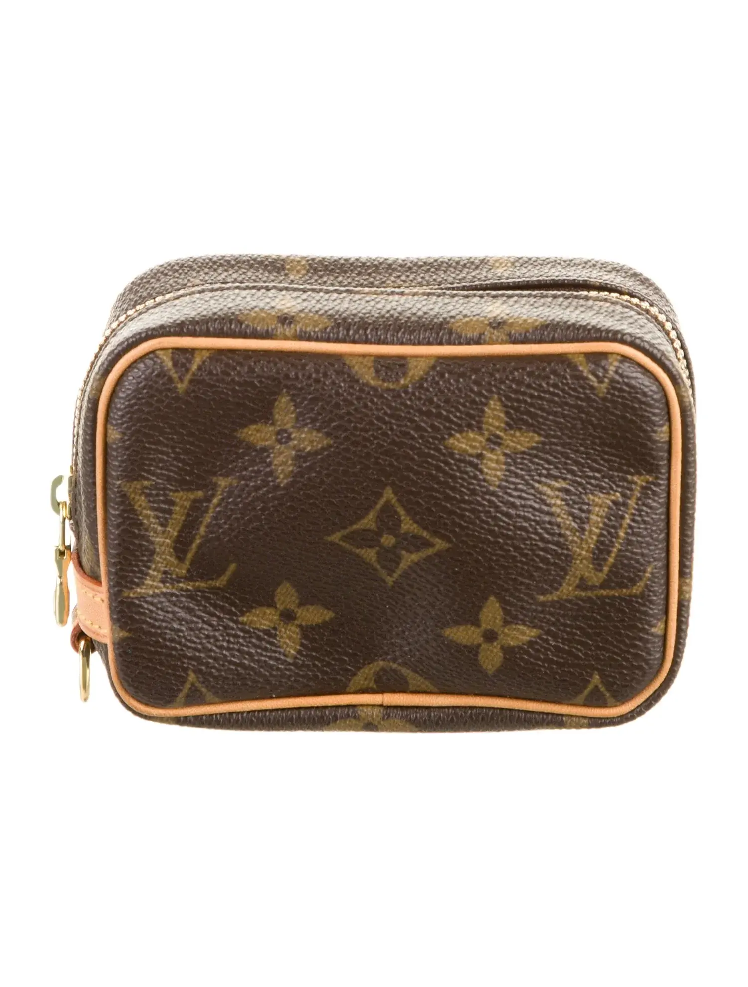 Pre-owned Louis Vuitton PVC Clutches & Wristlets Monogram Trousse Wapity 4000027520037
