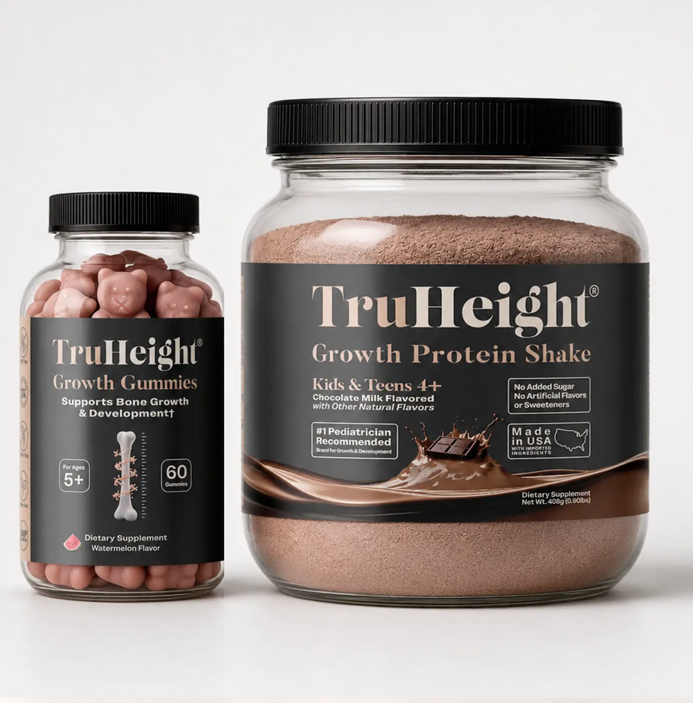 TruHeight Growth Bundle - Complete Growth & Wellness Support for Kids & Teens