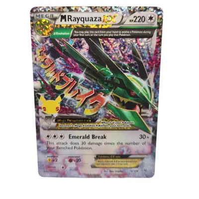 Ex Emerald Booster Pack Rayquazz - TikTok Shop