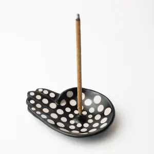 "Hand" Ceramic Incense Holder | Handmade in Chulucanas, Peru