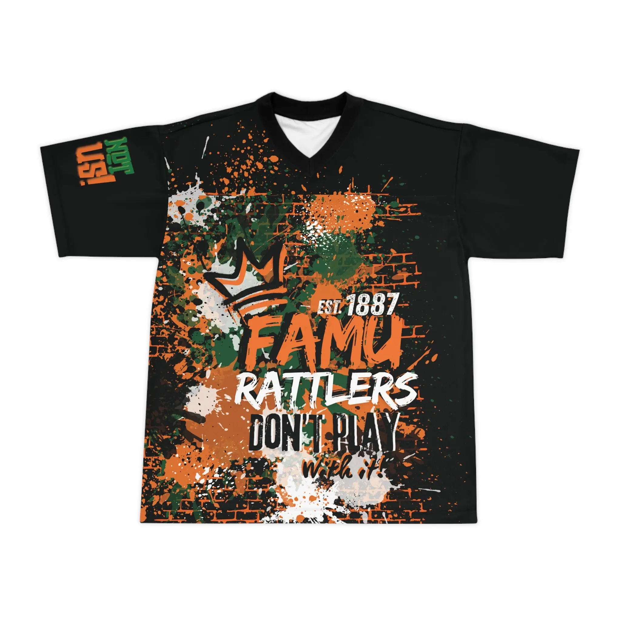 Rep Your HBCU FAMU Football Jersey – Unisex Game Day Top | FirstGen Designs