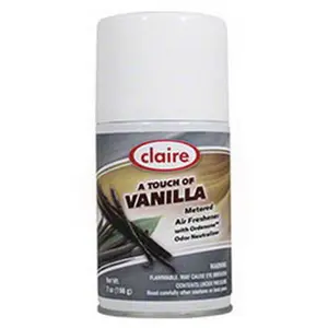 Claire  7 oz Metered Air Freshener, Touch of Vanilla Scent, Burst, Fragrance, Scented