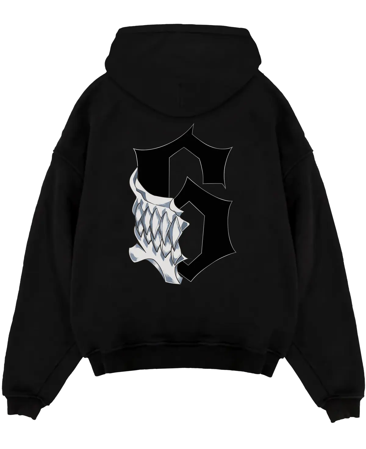 Grimmjow X Mask Bleach Hoodie, Anime Graphic Hoodie, Streetwear Pullover Hoodie For Anime Lover, Comfy Streetwear Long Sleeve Shirt Casual Outfit
