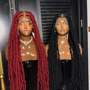 Handmade wig braided wig full lace braided wig