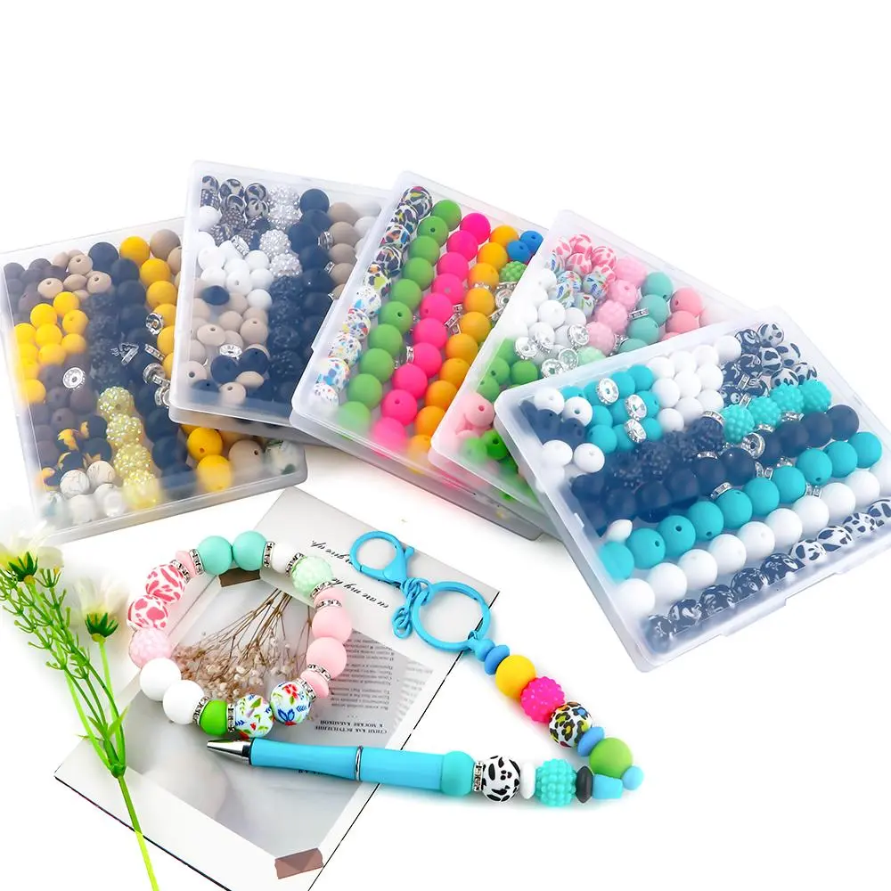 Beads Making Kit, DIY Beads & Accessories Kit, DIY Beading Accessories, DIY Jewelry Making Supplies for Bracelet & Necklace Making, Beading Kits, DIY Beads Set