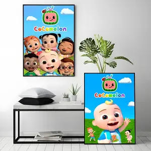 animated series CoComelon Poster HD Heavy-Duty Self-Adhesive Waterproof Wall Decor – Tool-Free Install, Durable & Reusable Conceals Wall Flaws | Elevates Home Style | Ideal for Living Rooms, Bathrooms & Kitchens