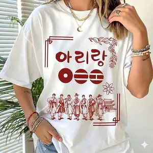 [Sale Up To 50% - Freeship] Arirang World Tour T-Shirt, K-Pop Hanbok Culture fan Graphic Tee Concert Fan Shirt, Friend Gift